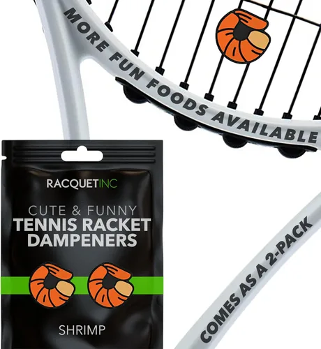 Vista 72 de Racquet Inc Regalos de Tenis - Amortiguadores de Vibración para Raqueta de Tenis - Absorbe Choques, Reduce la Vibración de las Cuerdas para Mejor