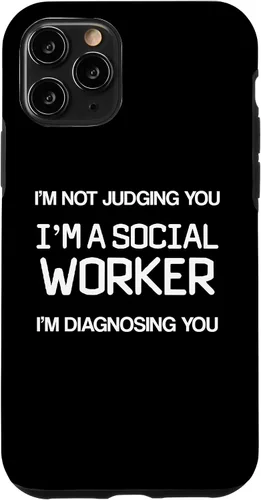 Vista 10 de iPhone 13 Pro Social Work Funda de trabajador social