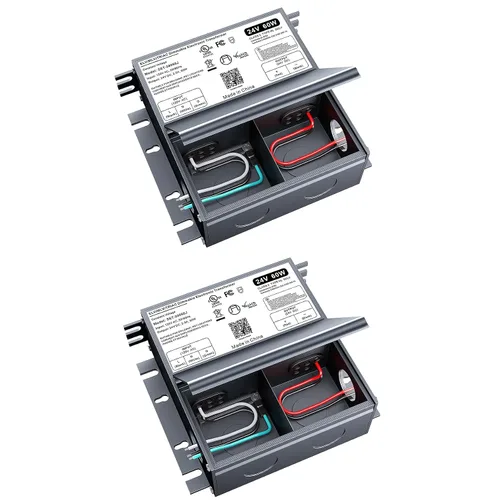 Vista 21 de Controlador LED regulable de 12 V, transformador LED Triac ELV/MLV de 60 W compatible con interruptores Lutron y Leviton, fuente de alimentación