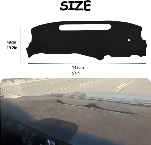 Vista 2 de Cubierta de tablero compatible con Chevrolet S10 Blazer 1998-2005, Chevy, GMC Jimmy Sonoma Envoy Olds Oldsmobile Bravada