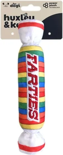 Vista 22 de Huxley & Kent Juguete Divertido para Perros con Chirriador – Juguetes de Felpa Power Plush Chirriantes para Perros Pequeños, Medianos y Grandes