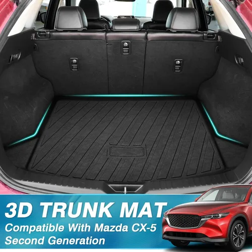 Vista 2 de Mixsuper Revestimiento de carga para Mazda CX-5 2017-2025, alfombrilla