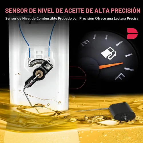 Vista 3 de BDFHYK Conjunto de módulo de bomba de combustible eléctrica compatible con Chevrolet Blazer 1995 4.3L V6, compatible con GMC Jimmy 1995 4.3L V6