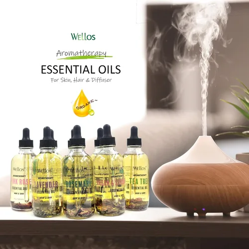 Vista 4 de Aceite esencial de aromaterapia para cabello y piel (naranja), 4 onzas líquidas (4.1 fl oz)