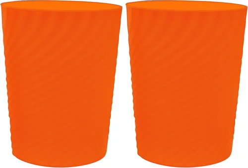 Vista 13 de DAJITRE Cubo de basura pequeño de 1.8 galones, papelera de reciclaje de perfil delgado para espacios compactos, baño, oficina, dormitorio, cocina
