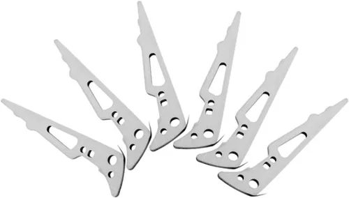 Vista 2 de New Archery Products Killzone - Cuchillas de repuesto para Killzone 2 cuchillas de despliegue trasero mecánico de arco de caza de flechas Broadheads