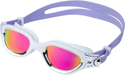 Vista 7 de ZONE3 Venator-X - Gafas de natación con lentes antiniebla/gran angular, visión clara, sin fugas, gafas de natación para agua abierta/piscina
