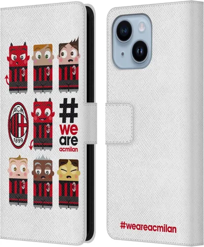 Vista 63 de Head Case Designs Officially Licensed AC Milan Dream Big Children Leather Wallet Case Compatible with Apple iPhone 11