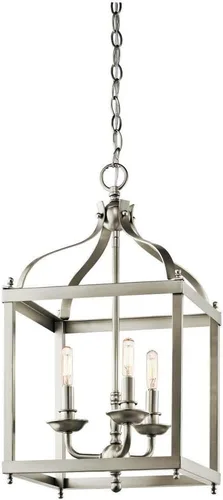 Vista 8 de KICHLER Larkin - Colgante de 2 luces de 14.75" en níquel cepillado
