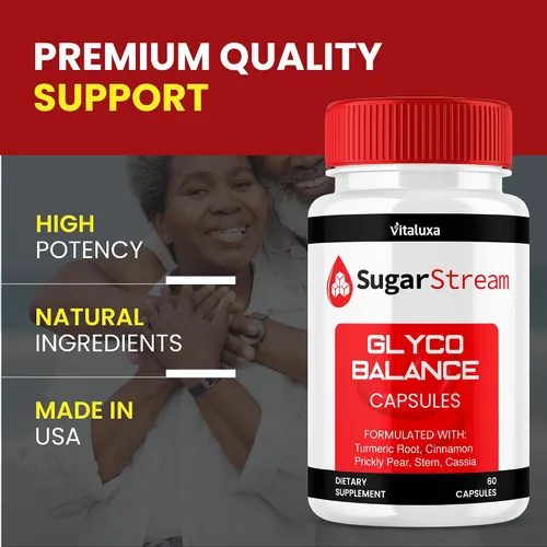 Vista 2 de SugarStream - Cápsulas de Sugar Stream, pastillas de suplemento de apoyo a la salud sanguínea SugarStream Balance, cápsulas avanzadas de fórmula