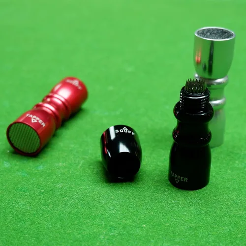 Vista 6 de HUIESON Punta de Taco de Snooker y Billar, Nueva Versión 2023 Punta de Taco de Billar con Herramienta de Accesorios para Taco de Billar 3 en 1 Negro