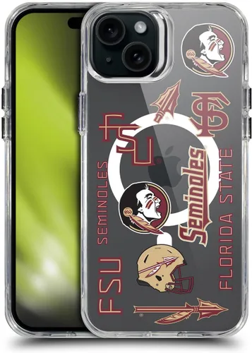 Vista 216 de Oficial Universidad Estatal de Florida FSU Soft Gel Case para iPhone de Apple 7 Plus/iPhone 8 Plus, Banner