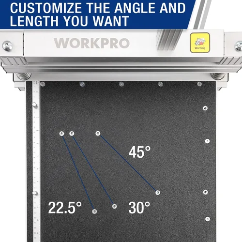 Vista 3 de WORKPRO Cortador de piso laminado de 13 pulgadas, cortador de piso de vinilo para laminado, pisos multicapa, parquet, paneles de pared