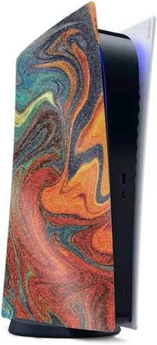 Vista 21 de MightySkins - Skin para juegos con purpurina brillante para PS5 y Playstation 5, ágata amatista, acabado duradero con purpurina de alto brillo