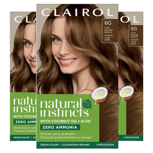 Vista 47 de Clairol Natural Instincts - Tinte semipermanente para el cabello, color negro 2, paquete de 1 unidad