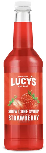 Vista 18 de Lucy's Family Owned – Jarabe para cono de nieve de raspado – 1 galón (128 onzas)