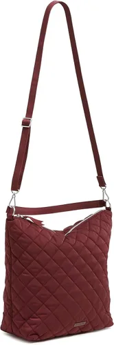Vista 2 de Vera Bradley Bolso de hombro Hobo de gran tamaño de sarga de alto rendimiento