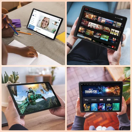 Vista 8 de Android Tablet with 10.1 inch 1280 * 800 IPS HD Touchscreen, Octa-Core Processor, 128GB Storage, 1TB TF Card Expandable, 5G/2.4G WiFi, BT 5.0,Dual