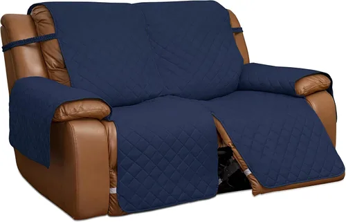 Vista 28 de Easy-Going Funda para Loveseat Reclinable de Gran Tamaño, Funda de Sofá Reversible para Reclinable Doble, Funda de Sofá Dividida para Cada Asiento