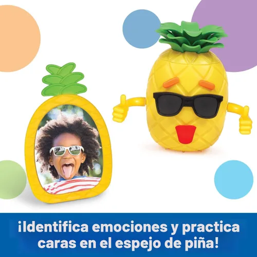 Vista 3 de Learning Resources Big Feelings Pineapple Deluxe Set - Juguetes de motricidad fina, herramientas de regulación de habilidades socioemocionales