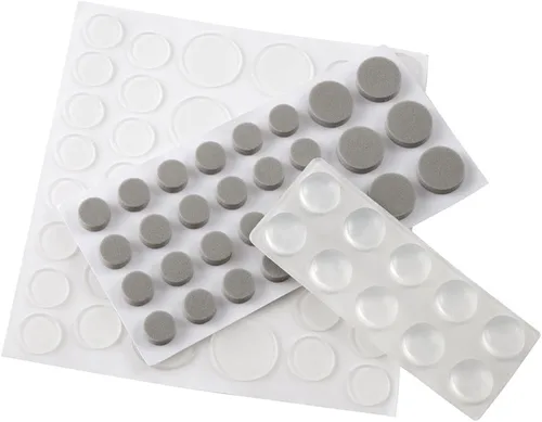 Vista 5 de SOFTTOUCH 4924995N Craft Value Pack - 236 unidades, puntos, almohadillas de corcho, tiras de fieltro, parachoques, marrón