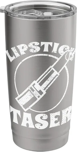 Vista 8 de Vaso aislado de acero inoxidable eléctrico Taser de lápiz labial