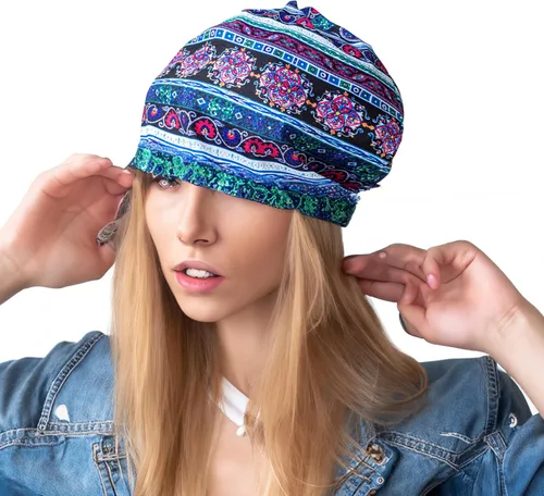 Vista 64 de Jemis Skullies - Gorro tipo beanie informal para otoño