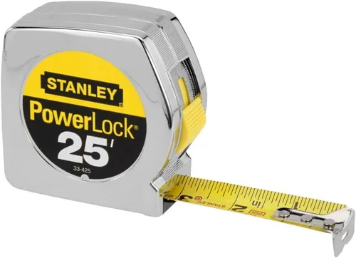 Vista 2 de Stanley 33-231 Regla de cinta Powerlock resistente de 9.8 ft x 1/2 pulgada con caja de metal