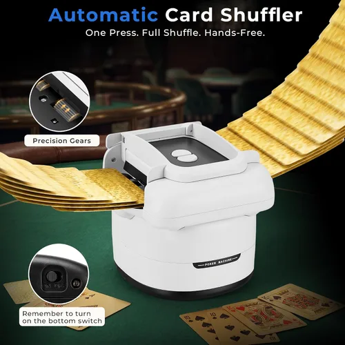 Vista 2 de Máquina barajadora de tarjetas TOMTAB 1-4 cubiertas automática