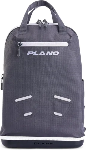 Vista 27 de Plano Bolsa de aparejos de pesca de vanguardia para fines de semana, base impermeable moldeada, almacenamiento espacioso, mangas de herramientas