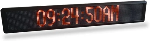 Vista 5 de Protable Gym Timer Led Control remoto Información Texto LED Displ-ay Board p7.62 Interior programable Información Rolling Sign Board Outdoor Digital