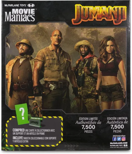 Vista 7 de McFarlane Toys - Figura posada de Franklin Mouse Finbar (Jumanji) de Movie Maniacs de 6 pulgadas