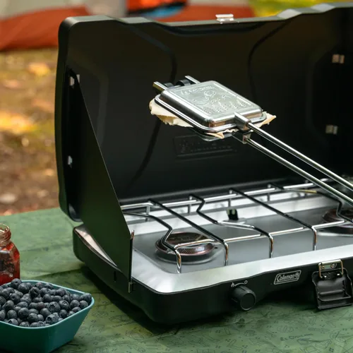Vista 15 de Coghlan's Aluminum Camp Cooker, Lightweight & Durable Non-Stick Ceramic Interior, for Sandwiches, Pies, & Desserts, Great for Camping, BBQs