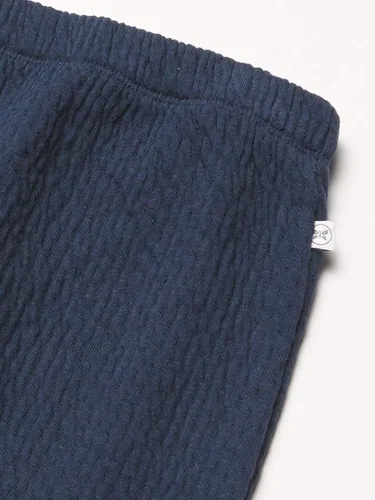 Vista 2 de HonestBaby Baby Organic Cotton Matelasse Harem Pant