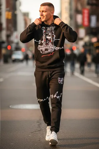 Vista 35 de SCREENSHOT Sudadera urbana de forro polar para hombre, diseño de dibujos animados de animación, parche bordado de gel