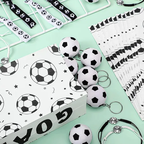 Vista 5 de 10 llaveros de pelota de fútbol, mini llavero de fútbol, llavero de pelota deportiva para recuerdos de fiesta, recuerdo de equipo, recompensas