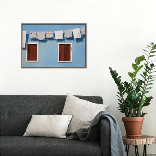 Vista 9 de Amanti Art Lienzo enmarcado para pared, diseño de Brenda Tharp Danita Delimont (23 pulgadas de ancho x 16 pulgadas de alto), marco Sylvie Greywash