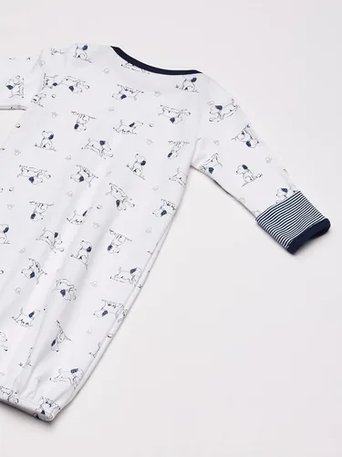 Vista 4 de Little Me Conjunto de camisón y sombrero infantil de 2 piezas 0-3 meses