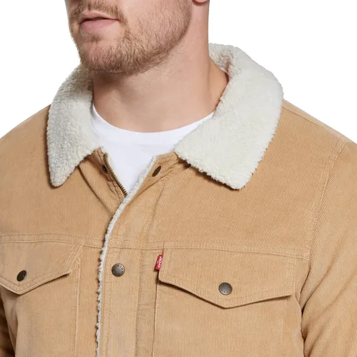 Vista 5 de Levi's Men's Corduroy Sherpa Trucker Jacket