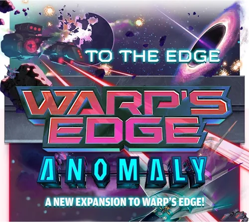 Vista 4 de Renegade Game Studios Warp's Edge: Anomaly Expansion - Juego de estrategia de construcción de bolsas, mayores de 10 años, juego individual para 1