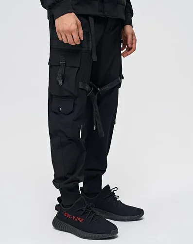 Vista 3 de Niepce Inc Pantalones cargo japoneses Streetwear Techwear para hombre