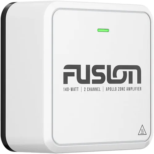 Vista 2 de Garmin Fusion Apollo Marine Zone Amplificador, 140 vatios 2 canales, una marca Garmin