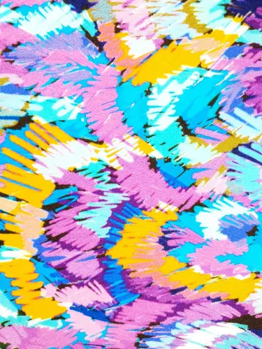 Vista 3 de Minerva Exclusive Proud Plumage Viscose Challis Fabric - per Yard