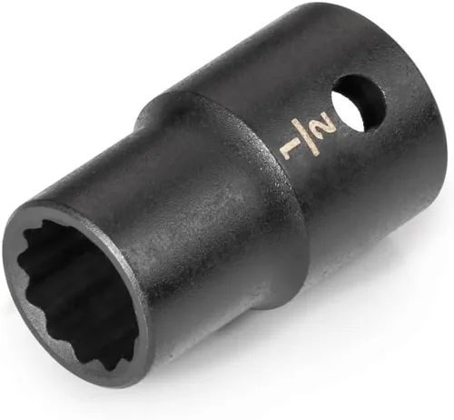 Vista 31 de TEKTON Encastre de 1/2 pulgada x 1 pulgada de profundidad 12 puntos de impacto SID23225