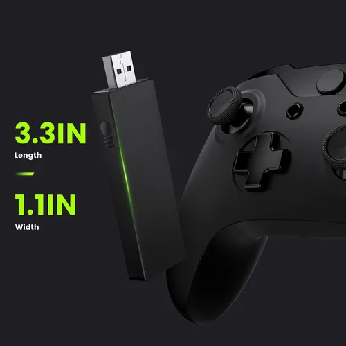 Vista 2 de Cipon Adaptador inalámbrico compatible con Xbox One Controller para Windows 108187