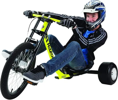 Vista 4 de Razor DXT Drift Trike amarillo, talla única