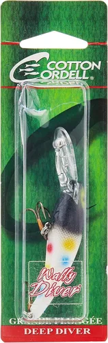 Vista 5 de Cotton Cordell Wally Diver Walleye Crankbait Señuelo de pesca