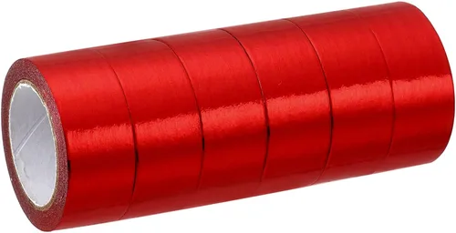 Vista 8 de PATIKIL Cinta adhesiva metálica Washi de 0.591 in x 16.4 ft, paquete de 6 calcomanías adhesivas de papel de arte para bricolaje, manualidades, Azul