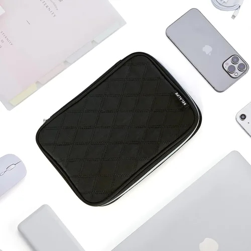 Vista 5 de BELALIFE Organizador electrónico, bolsa portátil para cables de viaje, almacenamiento técnico para cable, cargador, teléfono, auriculares, disco