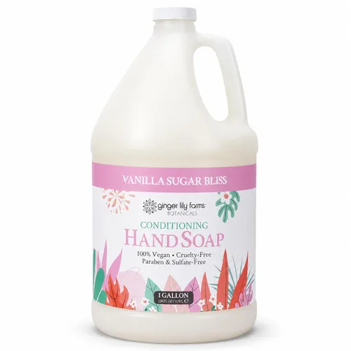 Vista 8 de Ginger Lily Farms Botanicals Jabón de manos, 12 onzas, pera de manzana